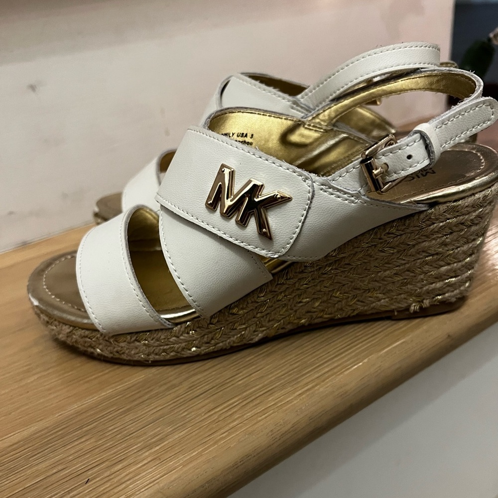 Little girls Michael Kors Dress Wedges